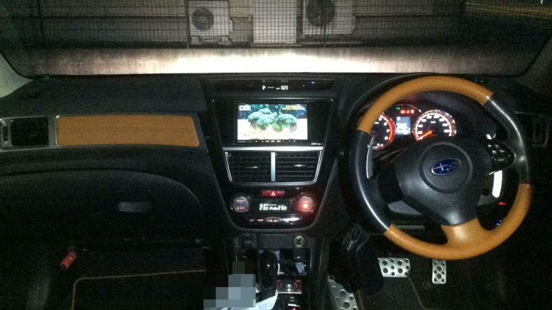 内装インパネ全体