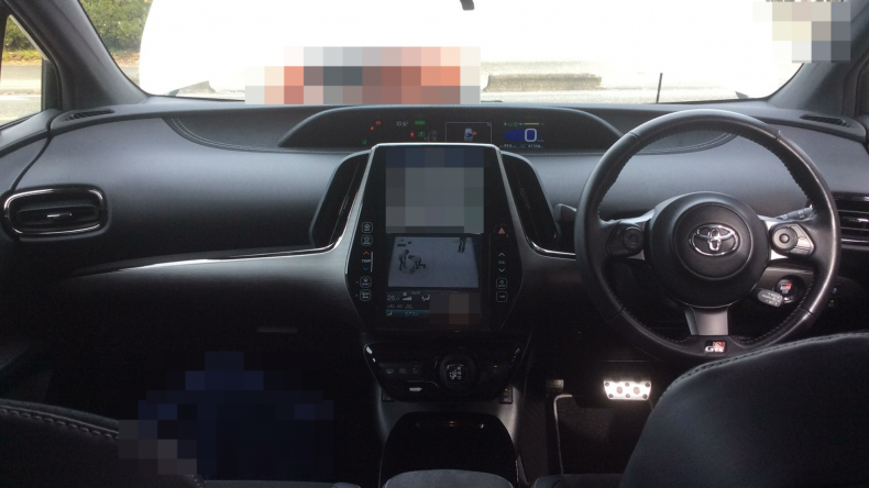 内装インパネ全体