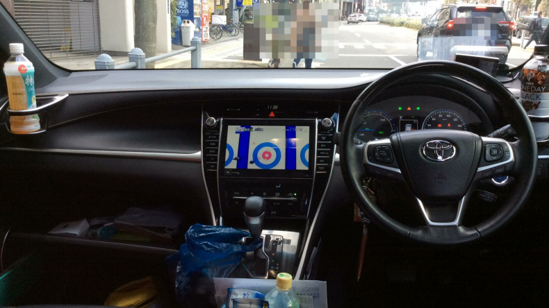 内装インパネ全体