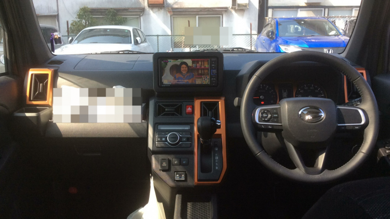 内装インパネ全体