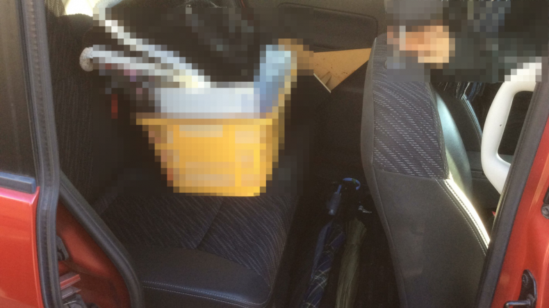 内装後方シート