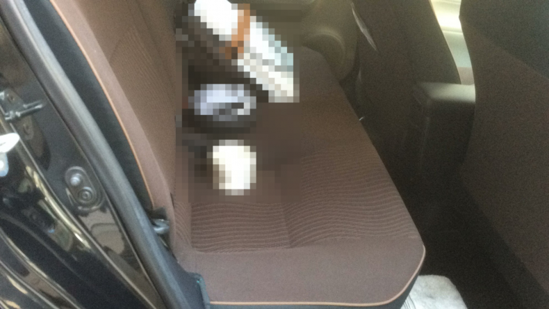 内装後方シート