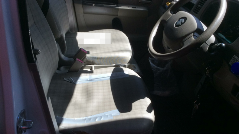 内装前方シート