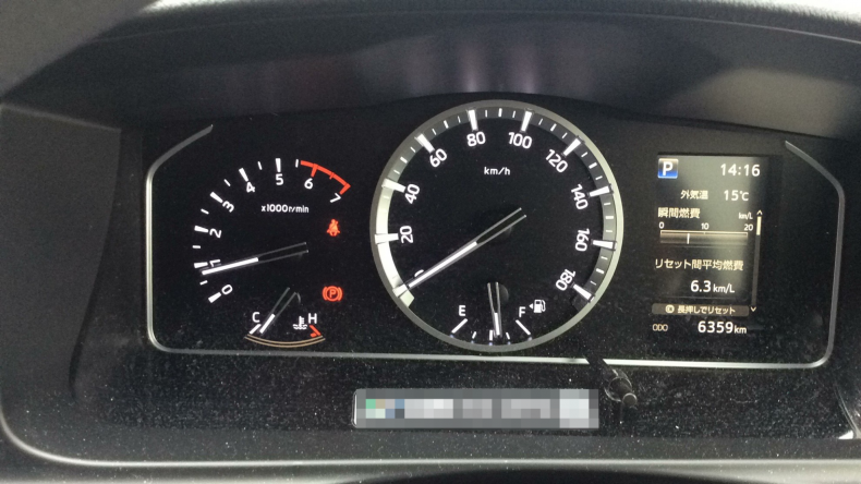 内装メーター
