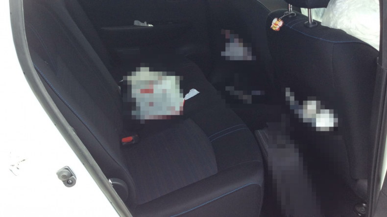 内装後方シート