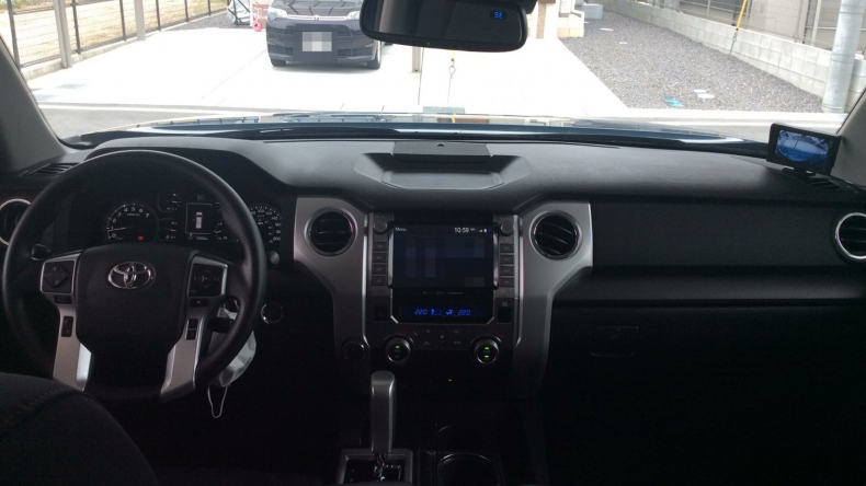 内装インパネ全体