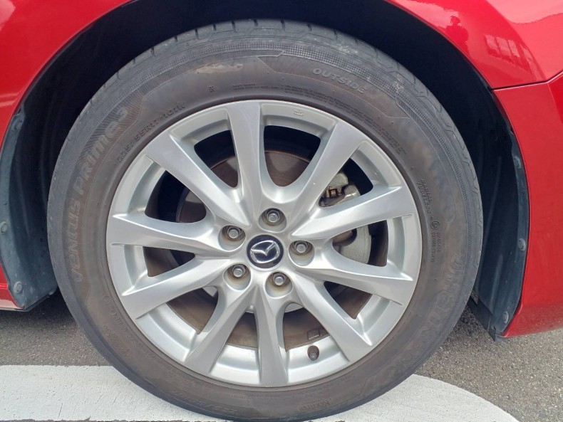 タイヤホイール後