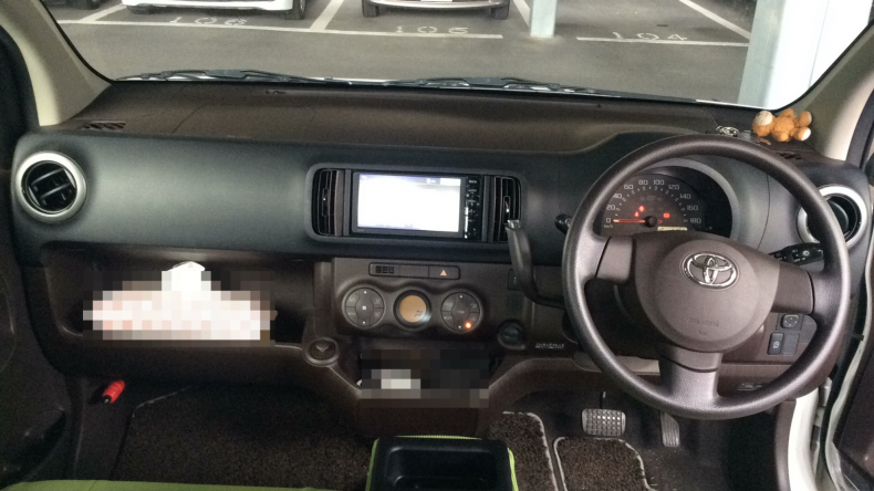 内装インパネ全体