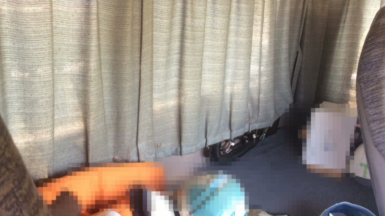 内装後方シート