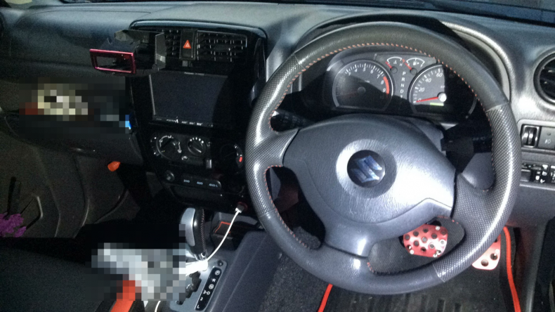 内装インパネ全体