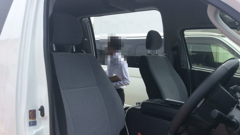 内装前方シート