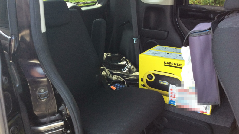 内装後方シート