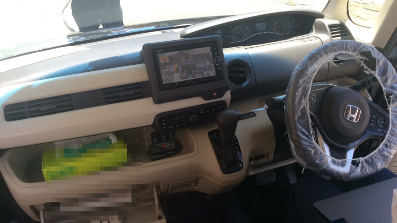 内装インパネ全体