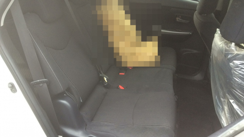 内装後方シート