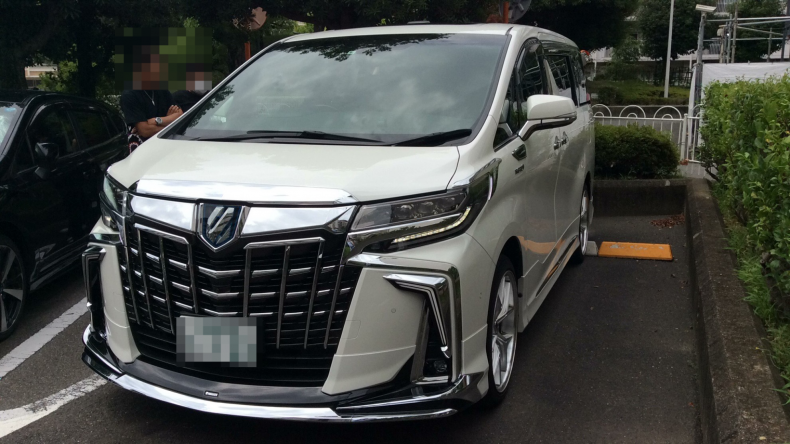 トヨタ アルファードハイブリッドの売買実績画像