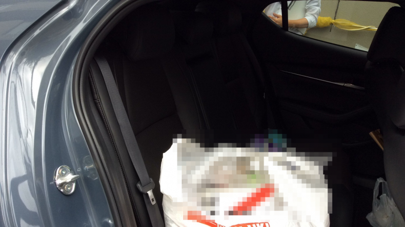 内装後方シート