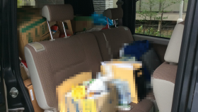 内装後方シート