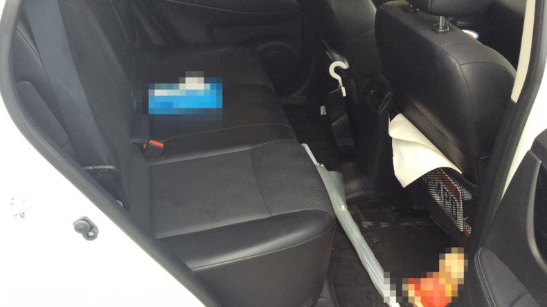 内装後方シート