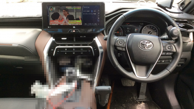 内装インパネ全体