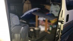 内装後方シート