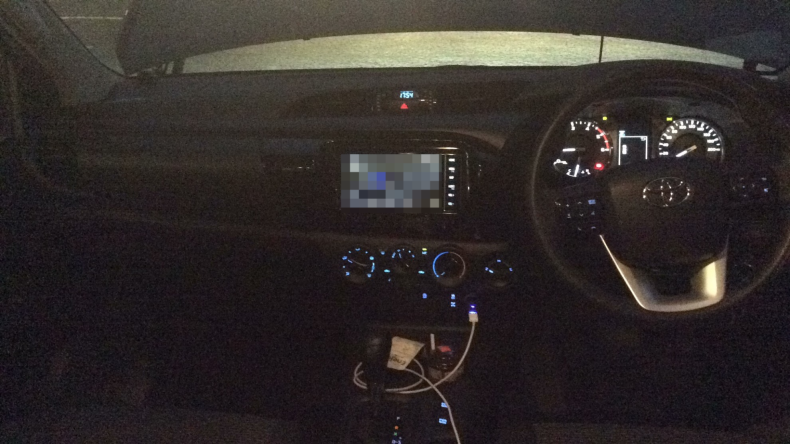 内装インパネ全体