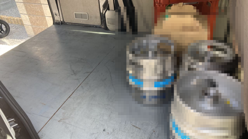 内装後方シート