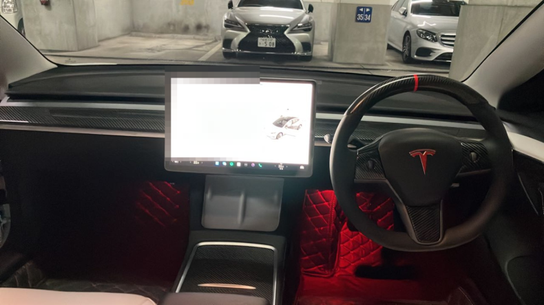 内装インパネ全体