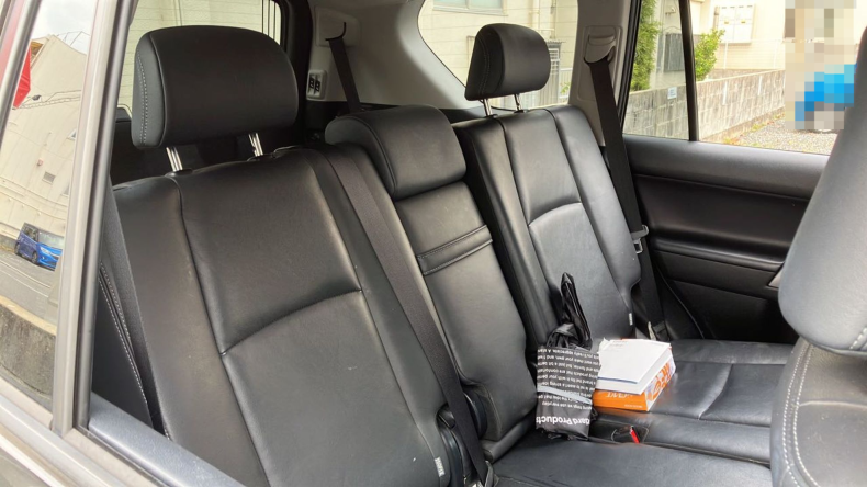 内装後方シート