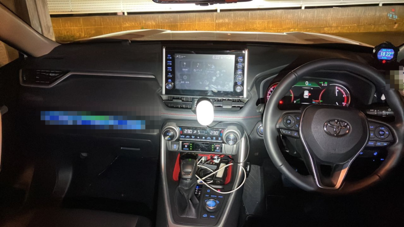 内装インパネ全体