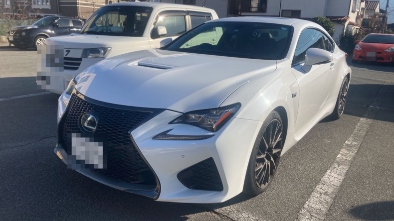 レクサス RC Fの売買実績画像