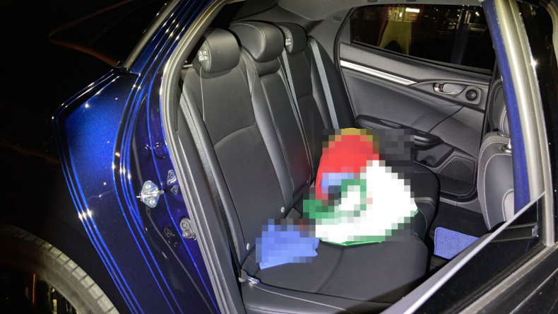 内装後方シート