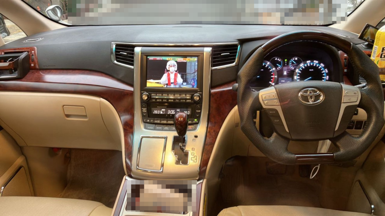 内装インパネ全体