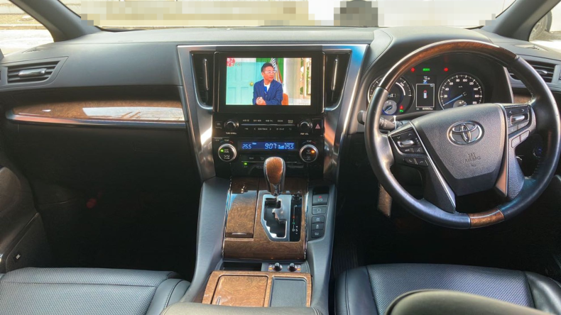 内装インパネ全体