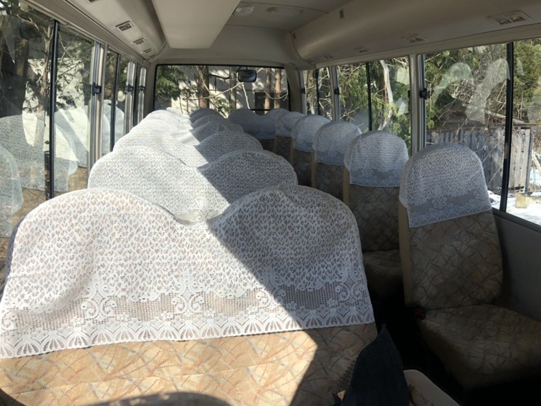 内装後方シート