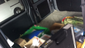 内装後方シート