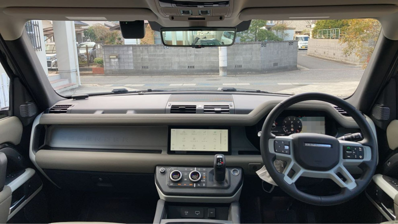 内装インパネ全体