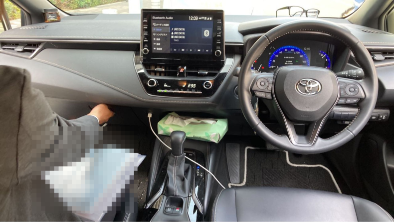 内装インパネ全体