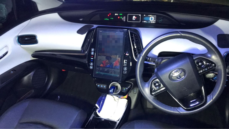 内装インパネ全体