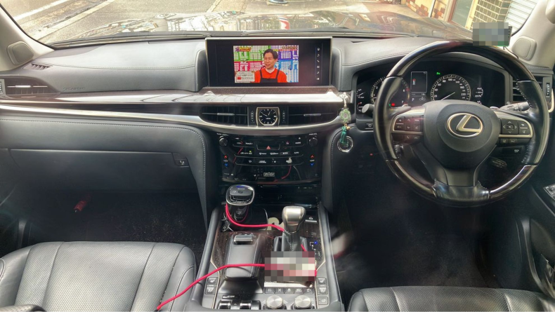 内装インパネ全体