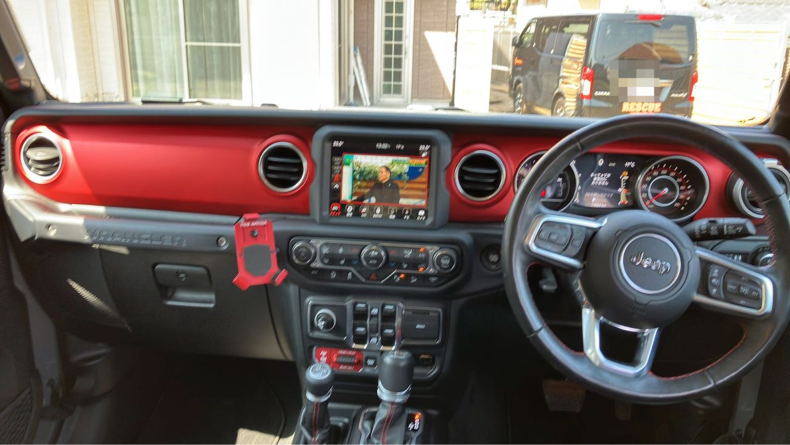 内装インパネ全体