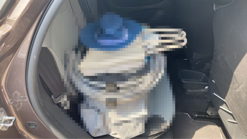 内装後方シート