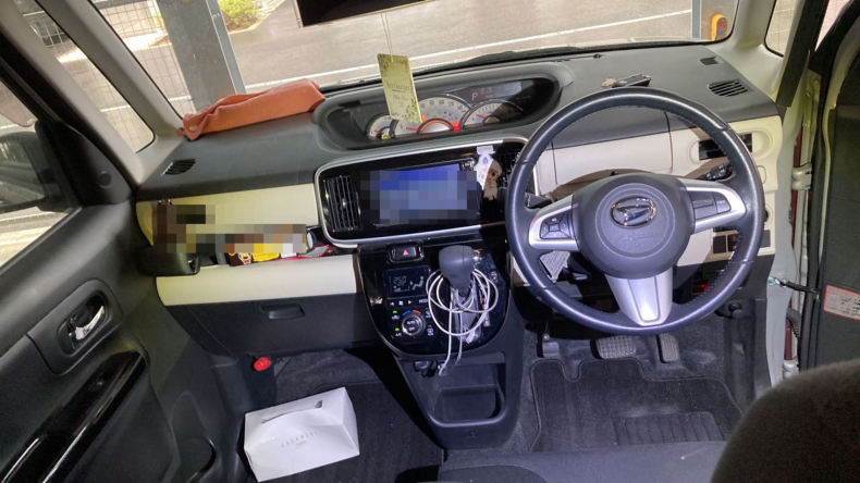 内装インパネ全体