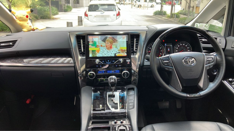 内装インパネ全体