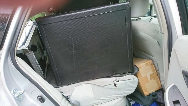 内装後方シート