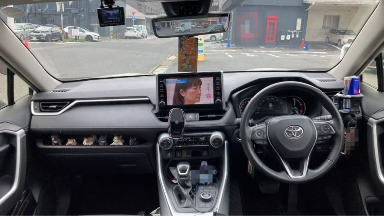 内装インパネ全体