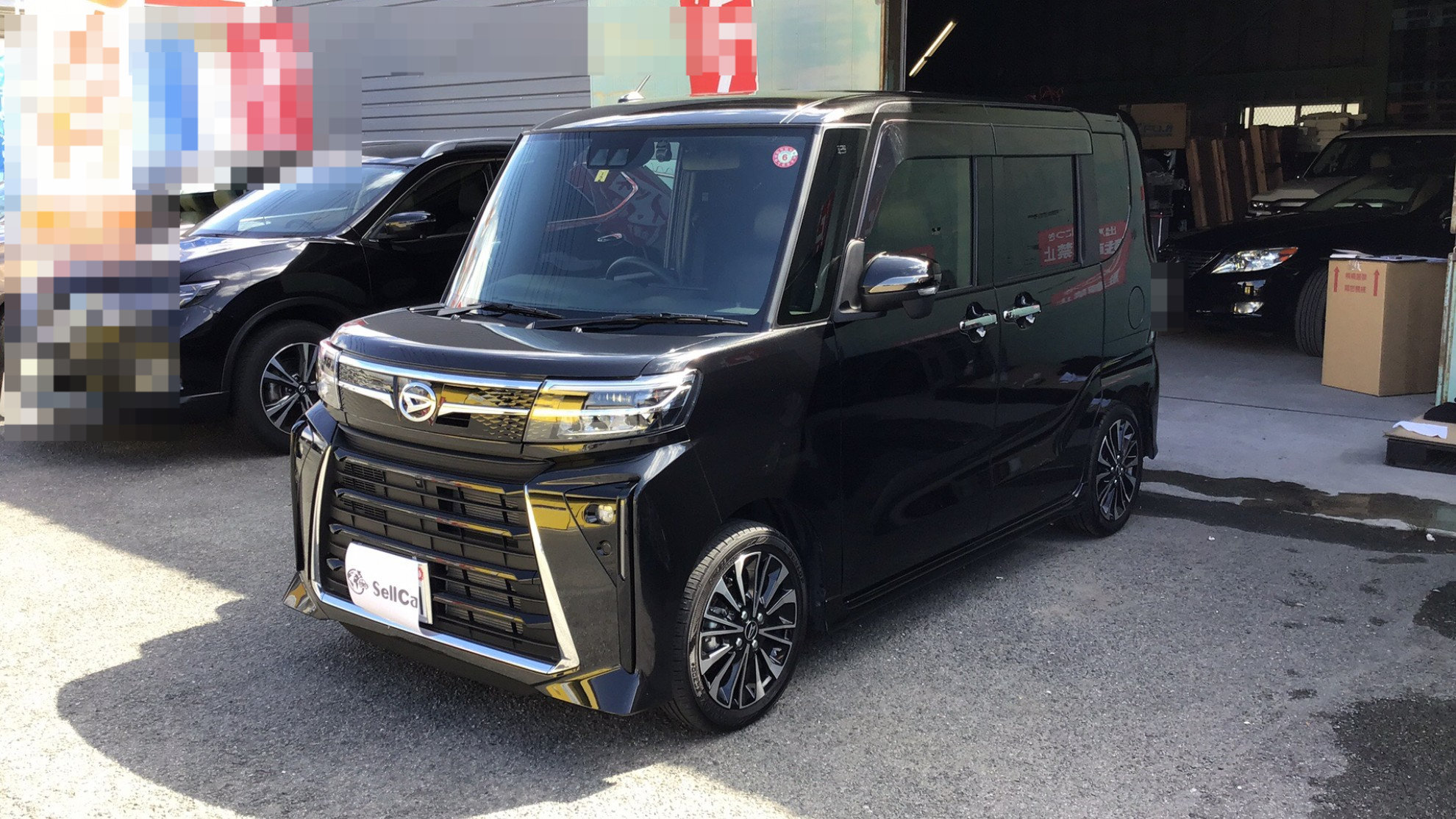 2023年9月成約のタント カスタムＲＳのメイン画像