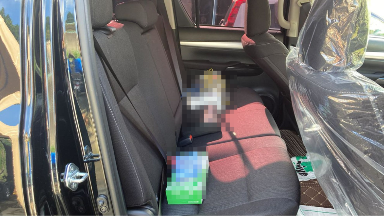 内装後方シート