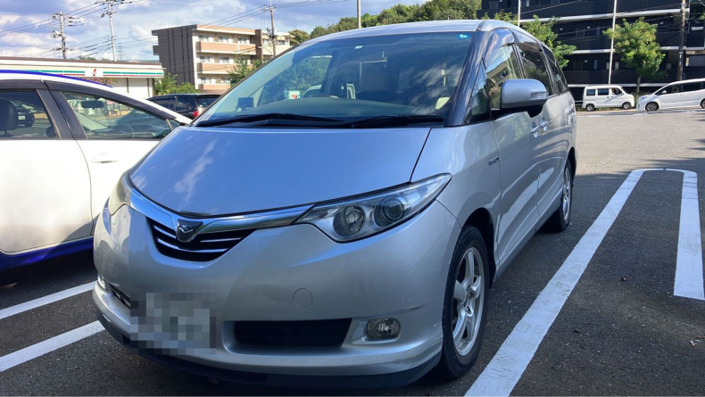 トヨタ エスティマハイブリッドの売買実績画像