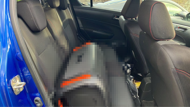 内装後方シート