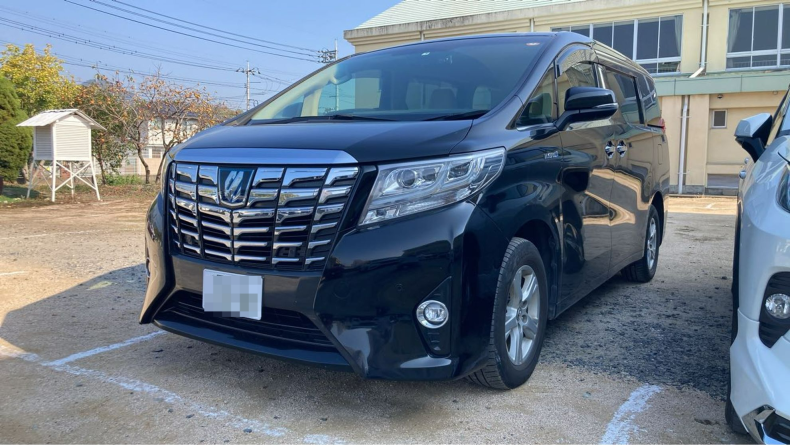 トヨタ アルファードハイブリッドの売買実績画像